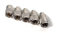 5 Stck. MAAS PL-Stecker für 5mm Koaxialkabel PL259/6 -RG58-H155-Aircell 5-Hyperflex 5-2,10 Euro/Stck.