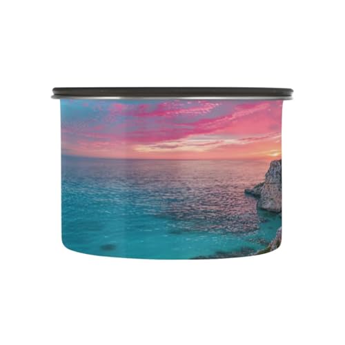 Envase hermético de acero inoxidable para café 17oz