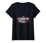 Women's John Cornyn for Senate 2026 Campaign Texas Senator V-Neck T-Shirt