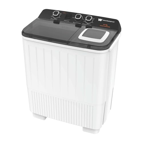 La Mejor Lista de lavadora de doble tina - los preferidos. 42 Lavadora Doble Tina White Westinghouse, 13 Kilos Carga Superior, 3 perillas de control rotativas, cuerpo de plastico, diseño compacto, Blanca, modelo WWXCTT23905QB