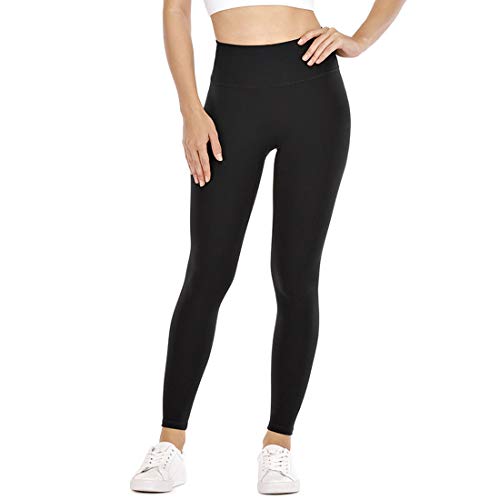 Pantalones de yoga para mujer mallas deportivas de cintura alta transpirables para correr