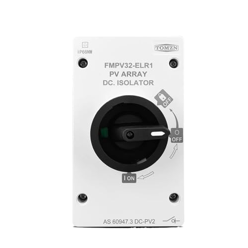 Interruptor IP66 32A para evitar cortocircuitos por humedad en motores y maquinaria externa
