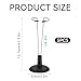 5 Pack Kpop Lightstick Stand, Holder for Official Lightsticks, Complicable with Stray Kids/Enhypen/Ateez/Twice Lightsticks, Display Stand Compatible with Kpop(Black)