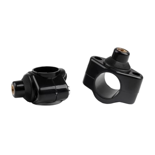Spoiler pare-brise réglable anti-turbulences pour guidon de moto 25mm et 28mm