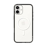 CASETiFY コンパクト iPhone 16 Plus ケース [MagSafe対応/薄型 軽量/耐衝撃] - ブラック