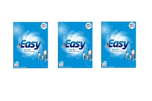 Easy Non Bio Washing Powder Detergent Kinder Next To Skin 13 Wash 884g Pack of 3