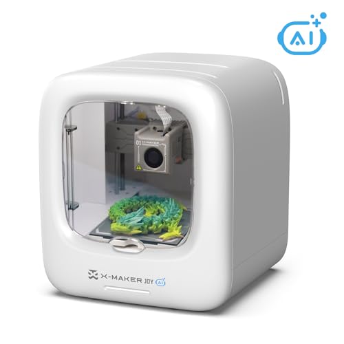 Elegoo Mars 3d Printer AOSEED AI-Powered X-Maker Joy 3D Printer for Kids, Fully Assembled Mini 3D Printer with Up to...