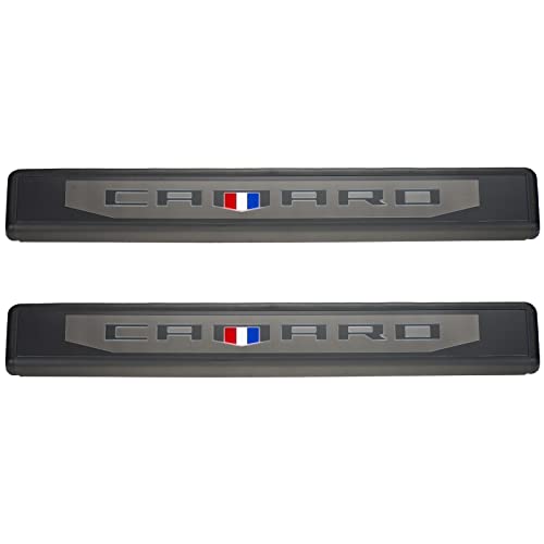 OEM NEW Illuminated Door Sill Plates 2016-2018 Chevrolet Camaro Coupe 84127637