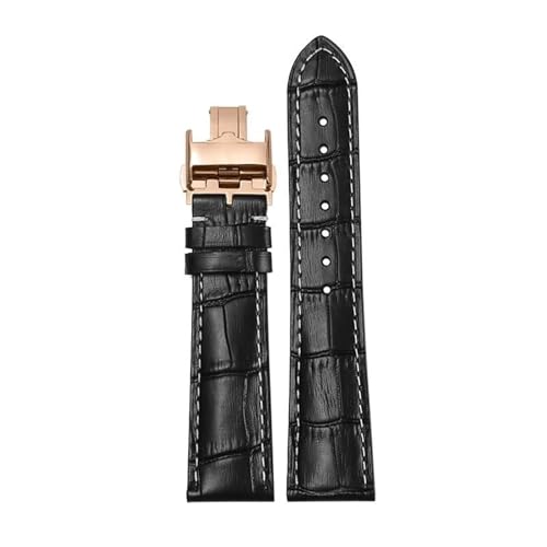 Remplacer bracelet montre Longines usé par le cuir véritable EPANO boucle papillon