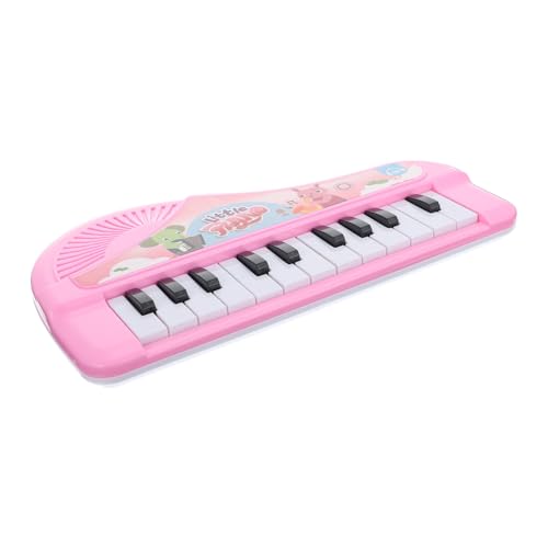 Yardwe 子供用電子ピアノおもちゃ 知育 音楽玩具 軽量 持ち運び便利 幼児の聴覚と手先の器用さを育成 歳以上の男女兼用