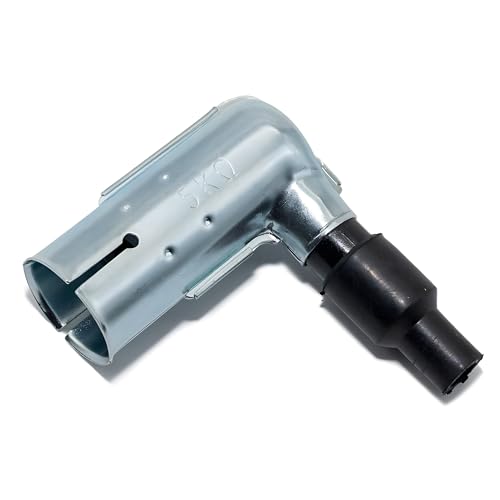 MZA Meyer-Zweiradtechnik 10321.0 Kerzenstecker 5 Kilo-Ohm Wassergeschützt 90 Grad Abgewinkelt