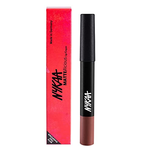 Image of Nykaa Matte-illicious Lip Crayon Lipstick