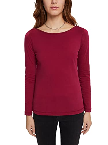 Esprit 112ee1k324 T-Shirt, 615/rouge Cerise, XL Femme