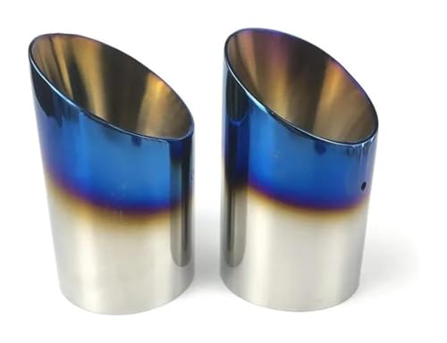 Tubo de escape trasero para Mazda 6 2009-2014 en acero inoxidable tipo azul 2 piezas