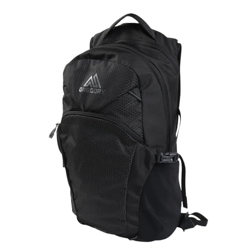 Gregory Nano 18L Unisex Day Hiking/Commuter/Active Travel Backpack, Breathable Backpanel, Hydration Port, One Size Fits All, Optic Black