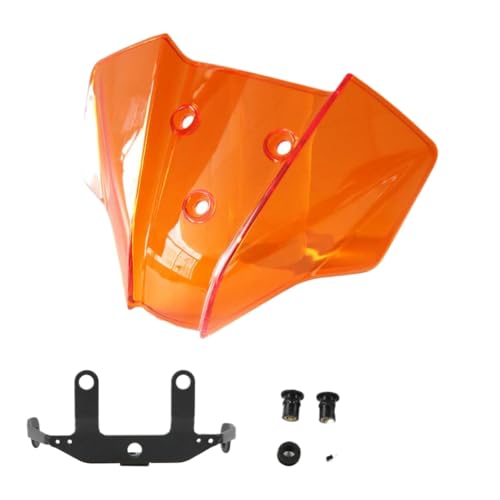 Déflecteur de vent pour pare-brise 790 890, bulle moto contre la fatigue cervicale