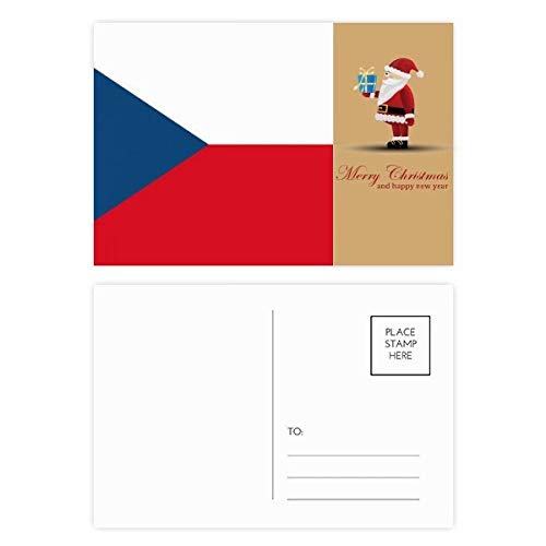 Carte postale drapeau République tchèque lot de 20 pour correspondance