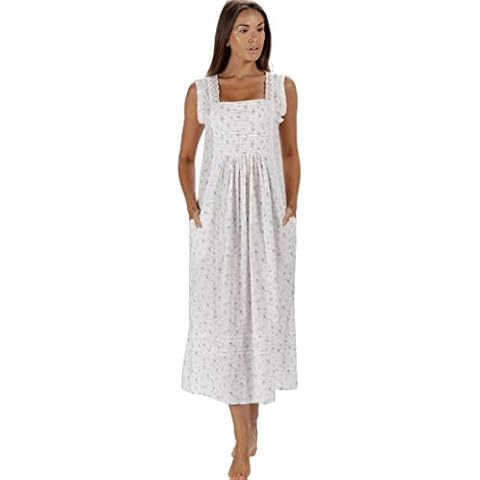 The 1 for U Nightgowns For Women - Cotton Nightgown, Lilac Rose, MD Cover