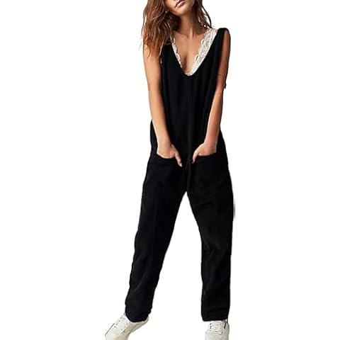 CheJooe Women's Casual Cotton Dungarees Cover