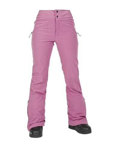 Pantalon de snow Volcom stretch et imperméable violet femme