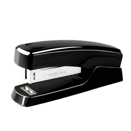 Jushz 12814 Klammerloser Bürohefter Schwarz