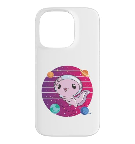 Axolotl Space-Lotl Astro-Lotl Friend Salamander Cosmic Cute �X�}�z�P�[�X iPhone 14 Pro �p