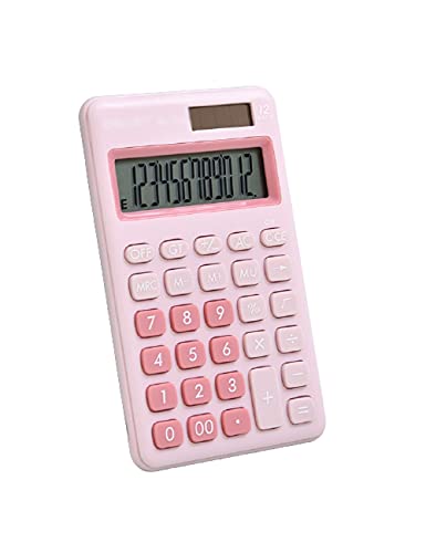 Calculadora de 12 dígitos portátil para resolver exámenes de contabilidad sin fallos