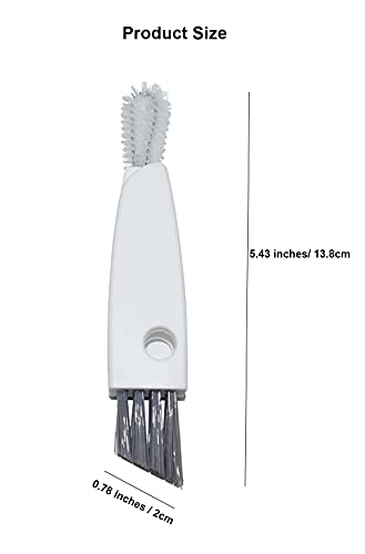 Bsmstone Tiny Cleaning Brush-Mini Multi-Functional Crevice Cleaning Brush, Water Bottle Cleaning Tools For Bottle Cup,Nursing Bottle Cup-1Pack… #TOP1