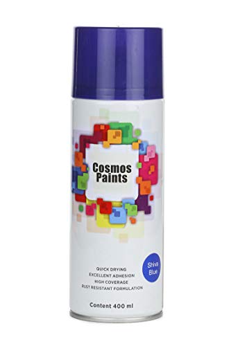 Image of Cosmos Paints Shiva Blue Spray Paint 400ml