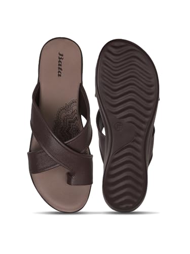 Image of Bata Women's Casual Toe Ring Slipper - Brown
