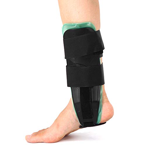 Tornozelo, Romacci Suporte estabilizador de tala ajustável para tornozelo Air Gel para tornozelo est