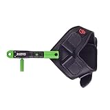 KAYDON Compound Bow Release Aid Trigger Archery Right Left Hand Adjustable Wrist Strap (Green)
