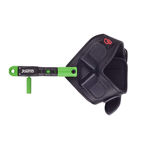 Kaydon Compound Bow Release Aid Trigger Archery Right Left Hand Adjustable Wrist Strap (Green) #TOP23