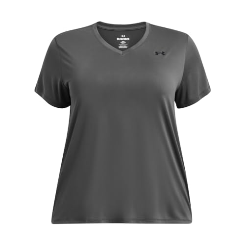 Image of Under Armour Tech Short Sleeve V-Neck Solid