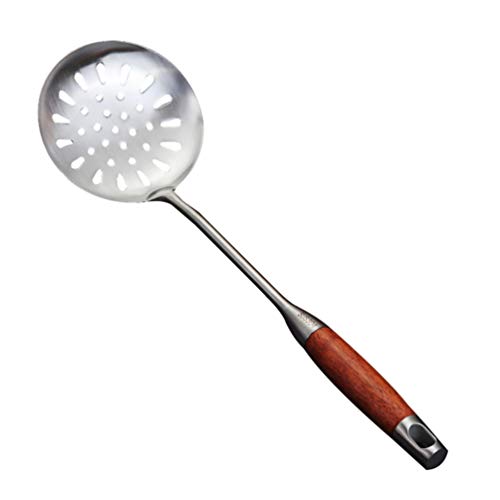 Escumadeira De Cozinha Colher De Utensílio De Aranha Filtro De Aço Manchador Colher De Filtro Concha