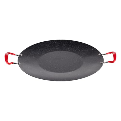 Korean Grill - Versatile Non-Stick Grill Circular, Stovetop Grill BBQ Korean Pan - Round Griddle Pan, Non-Stick Indoor Grill, Korean Barbecue Grill with Handle for Camping, Tailgating - Image 8