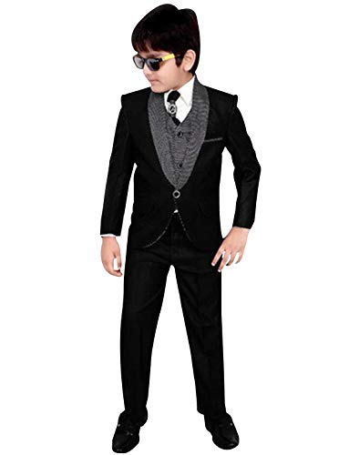 Costume de mariage garçon 3 pièces velours bleu veste un bouton gilet pantalon