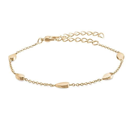 Boccia Damen Armband aus Titan in der Farbe Gold, antiallergen, 21cm, 03024-02 Boccia Damen Armband aus Titan in der Farbe Gold, antiallergen, 21cm, 03024-02