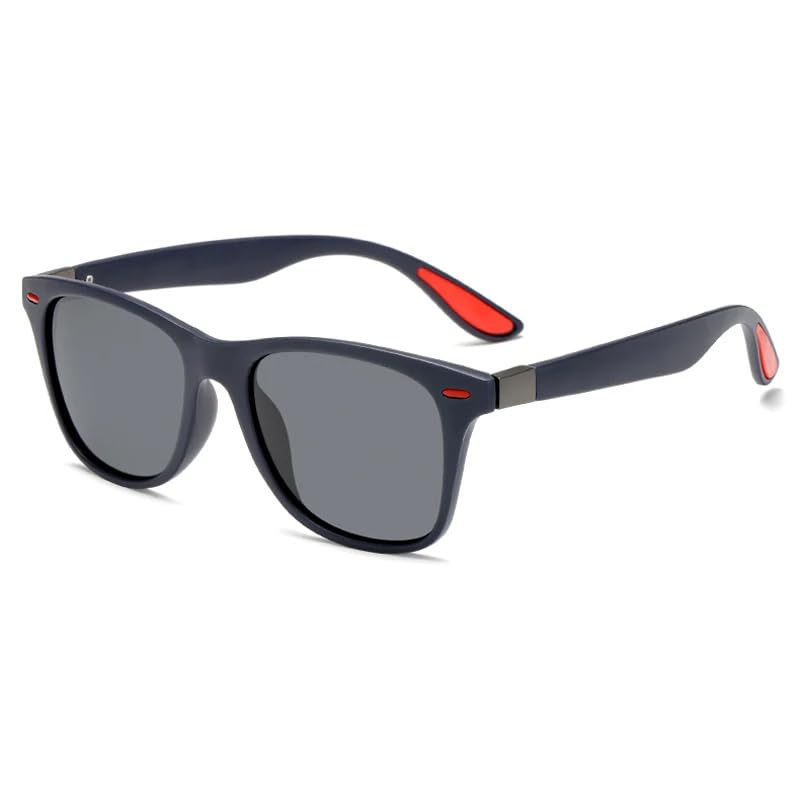 UV400 Polarized Square Men's Sunglasses for Indoor/Outdoor use