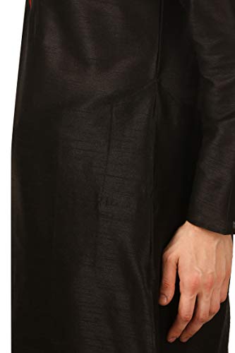 Image of Royal Kurta Men's Cotton Silk Dhoti Kurta (White)