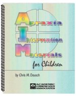 Apraxia Intervention Materials for Children 1575030934 Book Cover