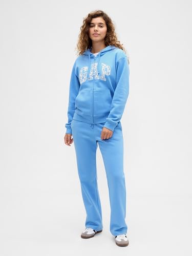 Image of GAP Women's Logo Hoodie Hooded Full Zip Sweatshirt