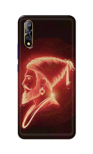 Image of PRINTFIDAA Printed Hard Back Cover Case for Vivo S1 | Vivo Z1x Back Cover (Chatrapati Shivaji Maharaj) -112