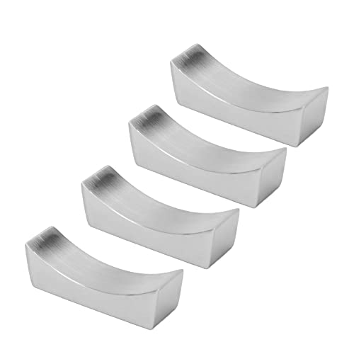 Natudeco 4 Uds. Soporte de Palillos de Acero Inoxidable Multifuncional en Forma de Barco palillo Cuchara Cuchillo Tenedor Cubiertos Palillos Soporte para Cocina casera
