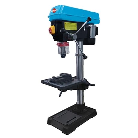 LEMAN - Taladro de Sobremesa y Columna PRE020, 600 W, 12 Velocidades, Capacidad de Perforación 20 mm