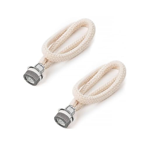 GIONAR 2 Pcs Mèches de Lampe à Huile, Brûleur Catalytique Meche pour Lampe Recharge, Contrôle d'air Aromathérapie pour Toutes Lampe Mèche Décoration de la...