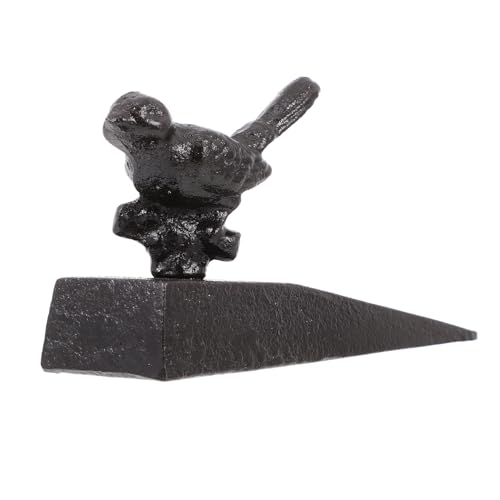 Butée de porte en fer antique cale décorative robuste et indéformable