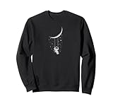 astronaut cosmonaut galaxy night sky moon lunar stars felpa