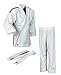 Produktbild adidas Kinder Judo Anzug Evolution (inkl. Gürtel), Weiß (Brilliant white), 120/130, J250E