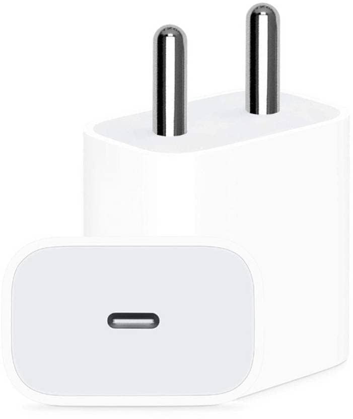 Image of The Black Store Original 20W USB Type C to C Charging Adaptor & Cable for iPhone 15 /15Pro /15 Pro Max / 15+ 20 Watt Charger,White
